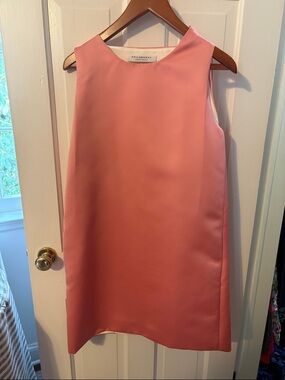 Philosophy Coral Pink Sleeveless Shift Dress